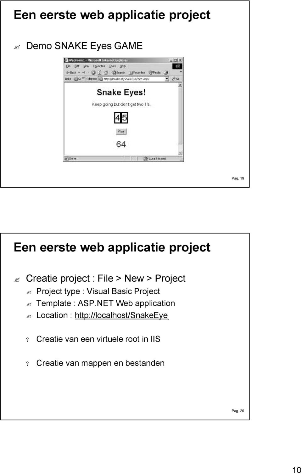 Basic Project Template : ASP.
