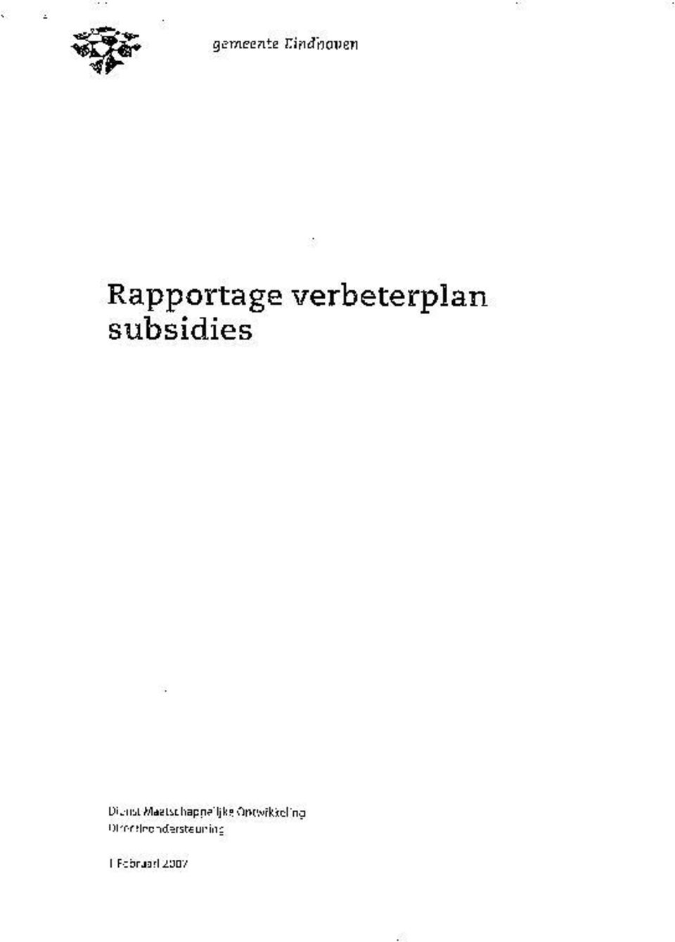 subsidies Dienst