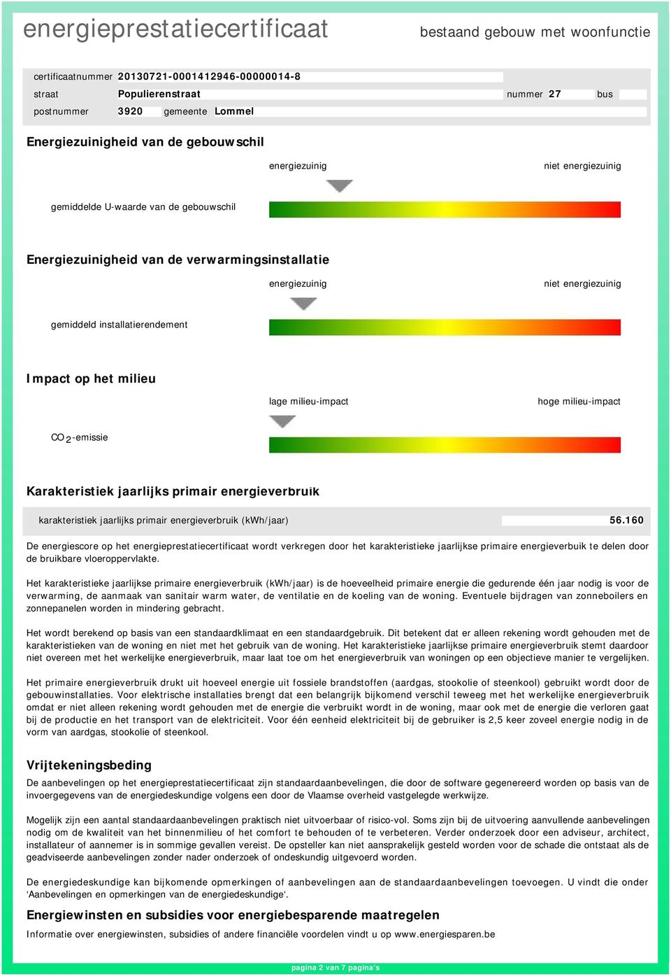 energieverbruik (kwh/jaar) 56.