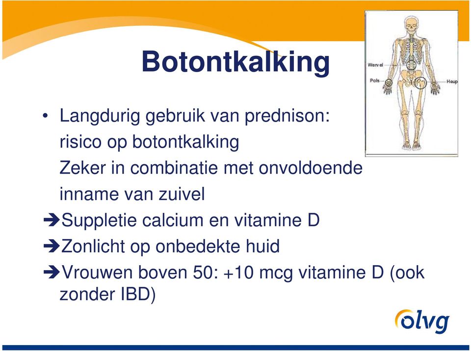 van zuivel Suppletie calcium en vitamine D Zonlicht op