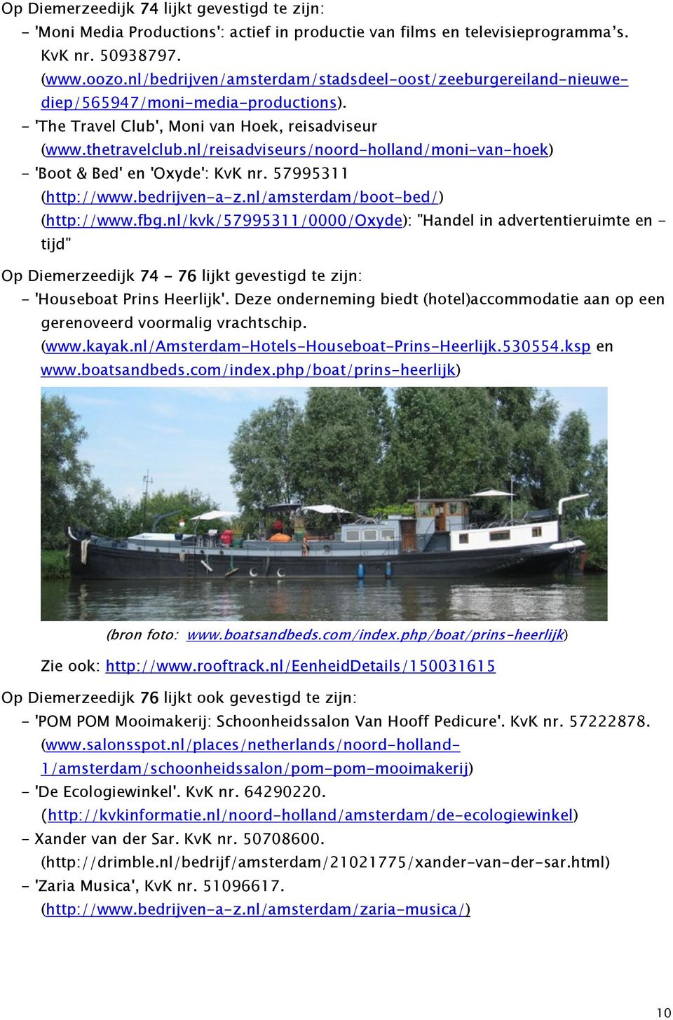 nl/reisadviseurs/noord-holland/moni-van-hoek) - 'Boot & Bed' en 'Oxyde': KvK nr. 57995311 (http://www.bedrijven-a-z.nl/amsterdam/boot-bed/) (http://www.fbg.