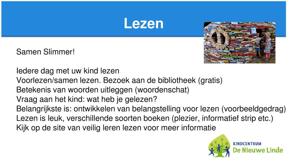 wat heb je gelezen?