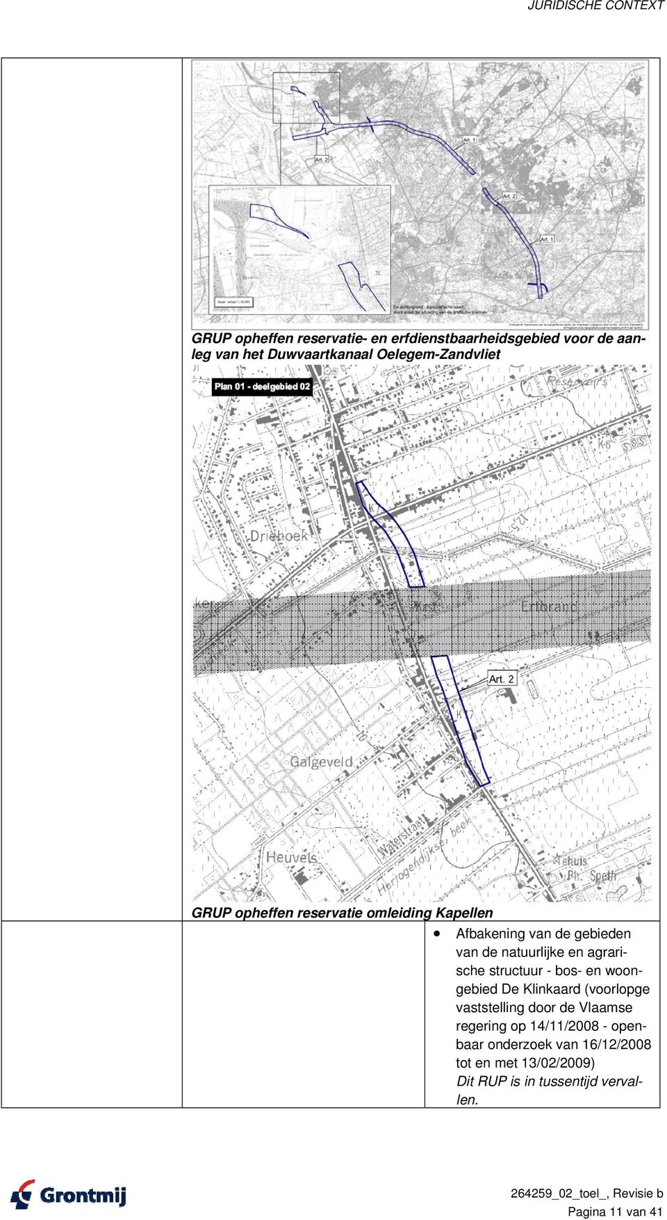 agrarische structuur - bos- en woongebied De Klinkaard (voorlopge vaststelling door de Vlaamse regering op