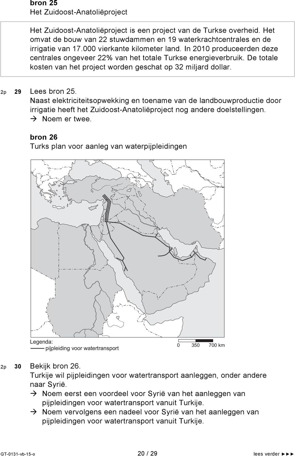 Naas elekricieisopekking en oename van de landbouproducie door irrigaie heef he Zuidoos-Anaoliëprojec nog andere doelsellingen. Noem er ee.