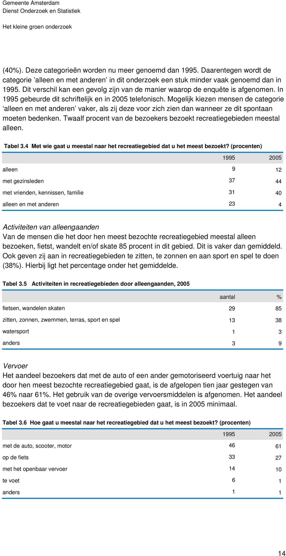 Mogelijk kiezen mensen de categorie alleen en met anderen vaker, als zij deze voor zich zien dan wanneer ze dit spontaan moeten bedenken.