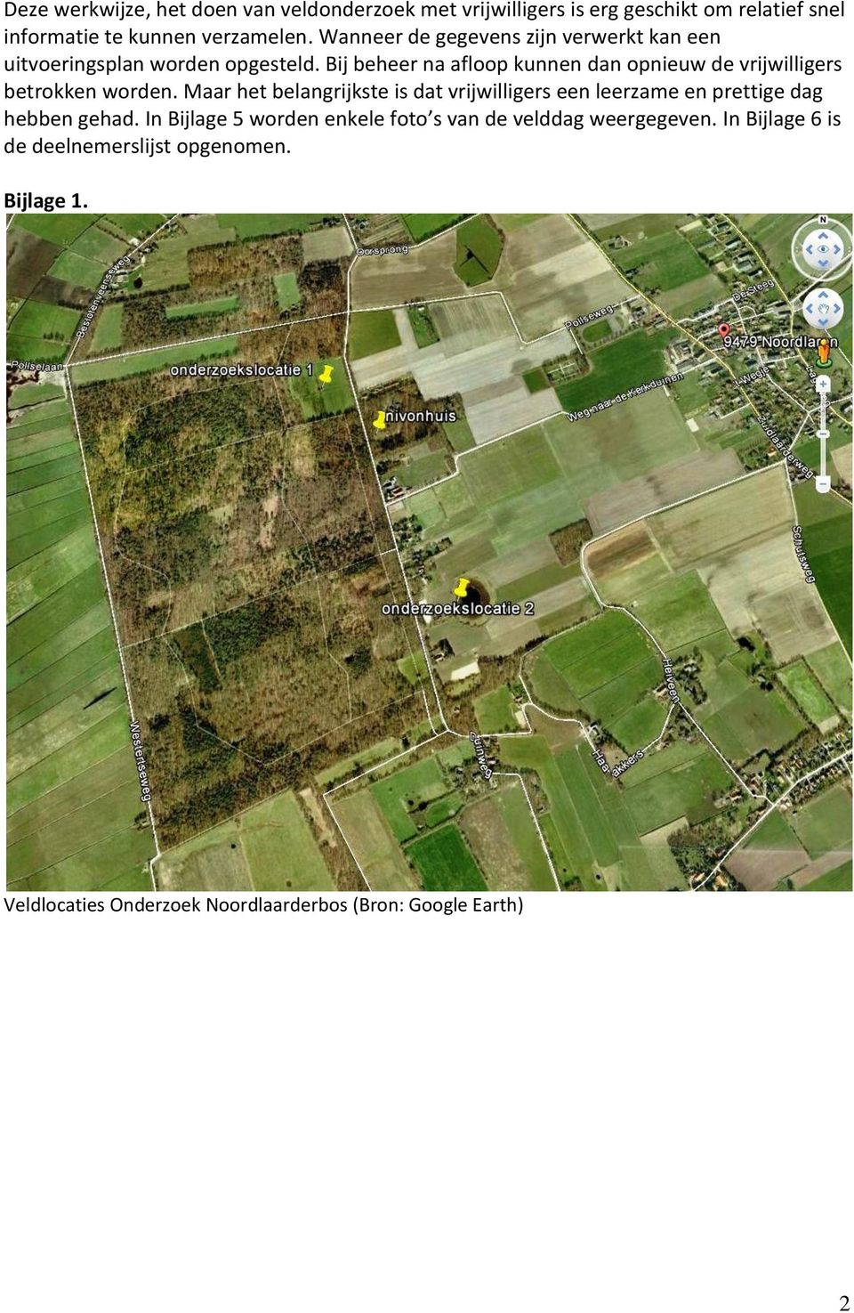 Bij beheer na afloop kunnen dan opnieuw de vrijwilligers betrokken worden.