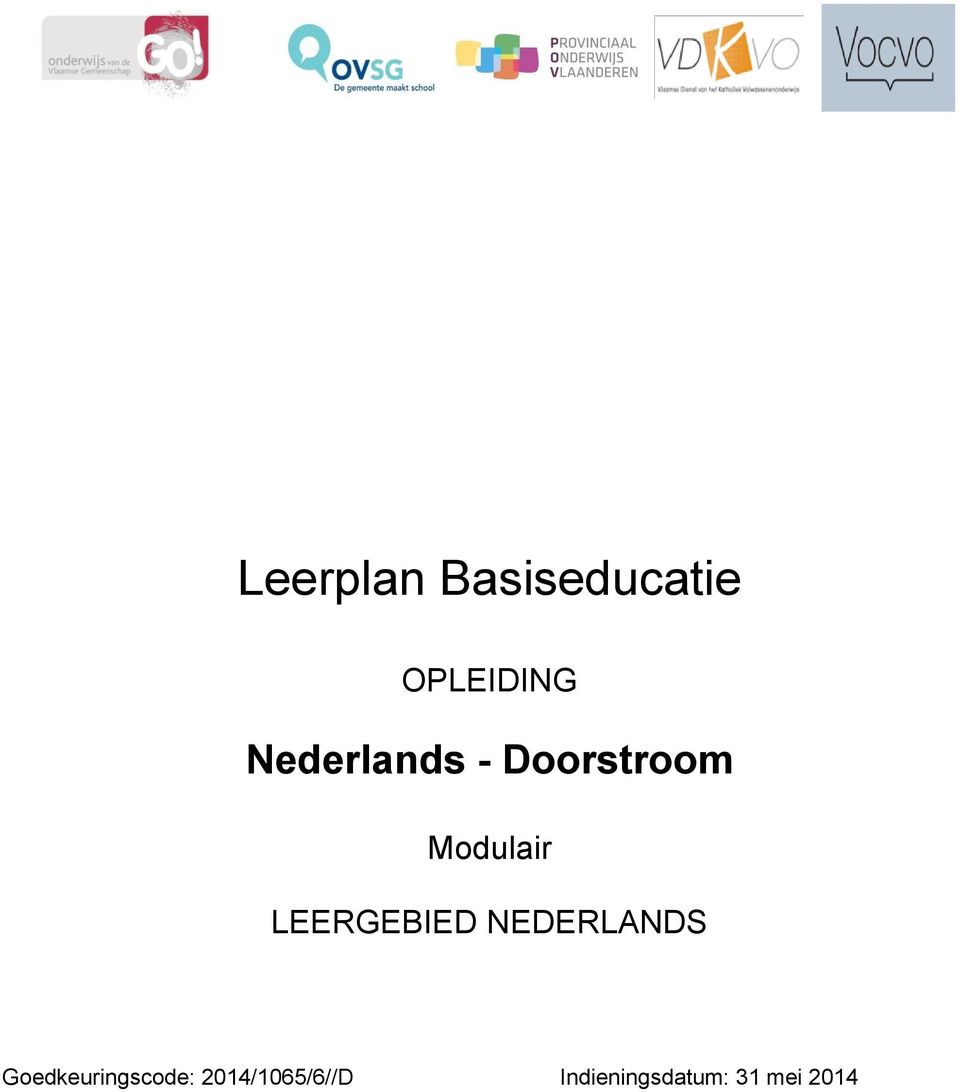 LEERGEBIED NEDERLANDS