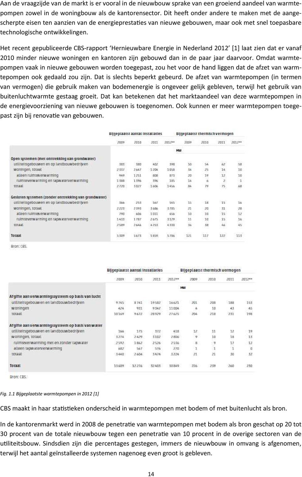 Het recent gepubliceerde CBS-rapport Hernieuwbare Energie in Nederland 2012 [1] laat zien dat er vanaf 2010 minder nieuwe woningen en kantoren zijn gebouwd dan in de paar jaar daarvoor.