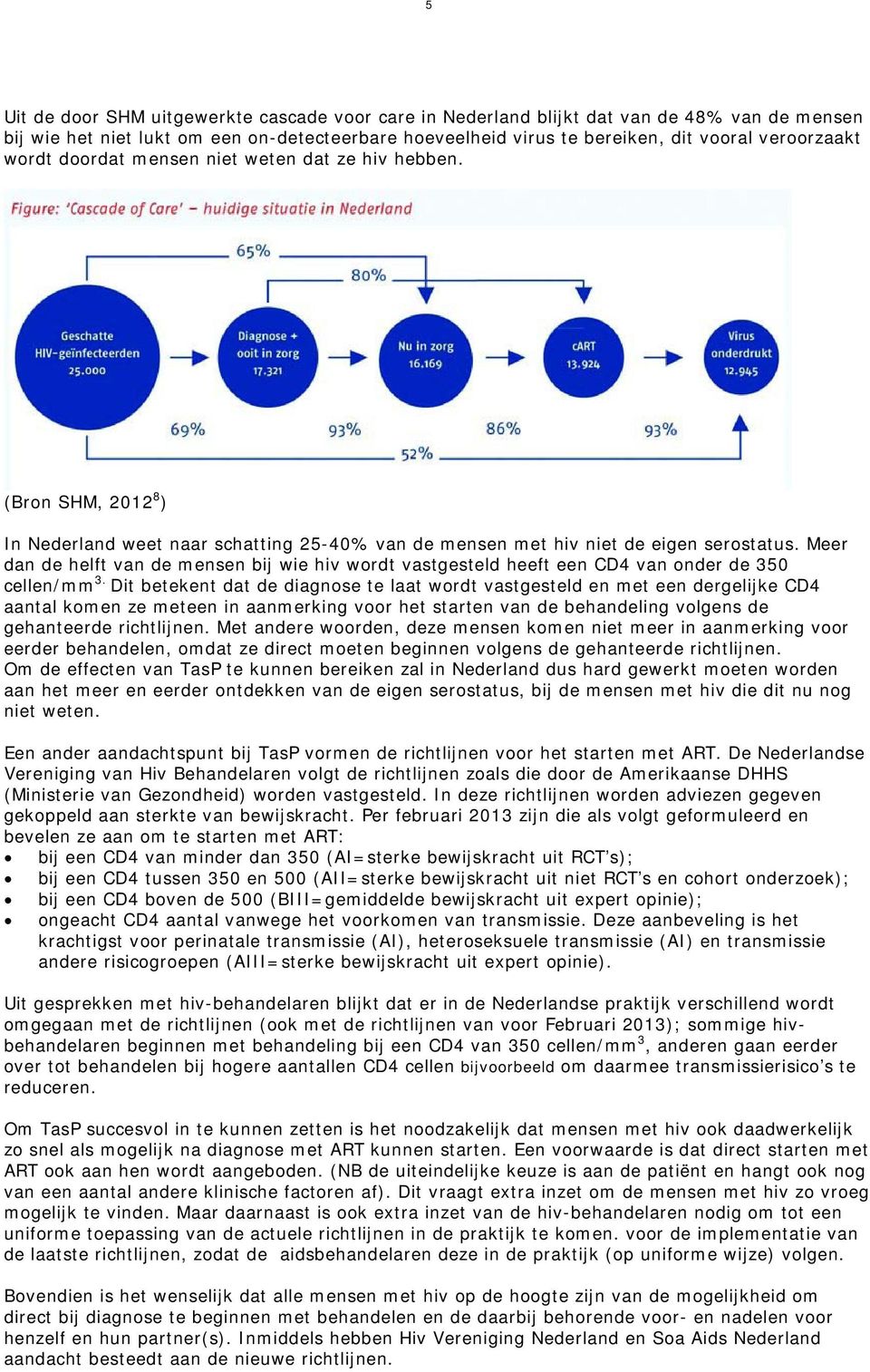 Meer dan de helft van de mensen bij wie hiv wordt vastgesteld heeft een CD4 van onder de 350 cellen/mm 3.