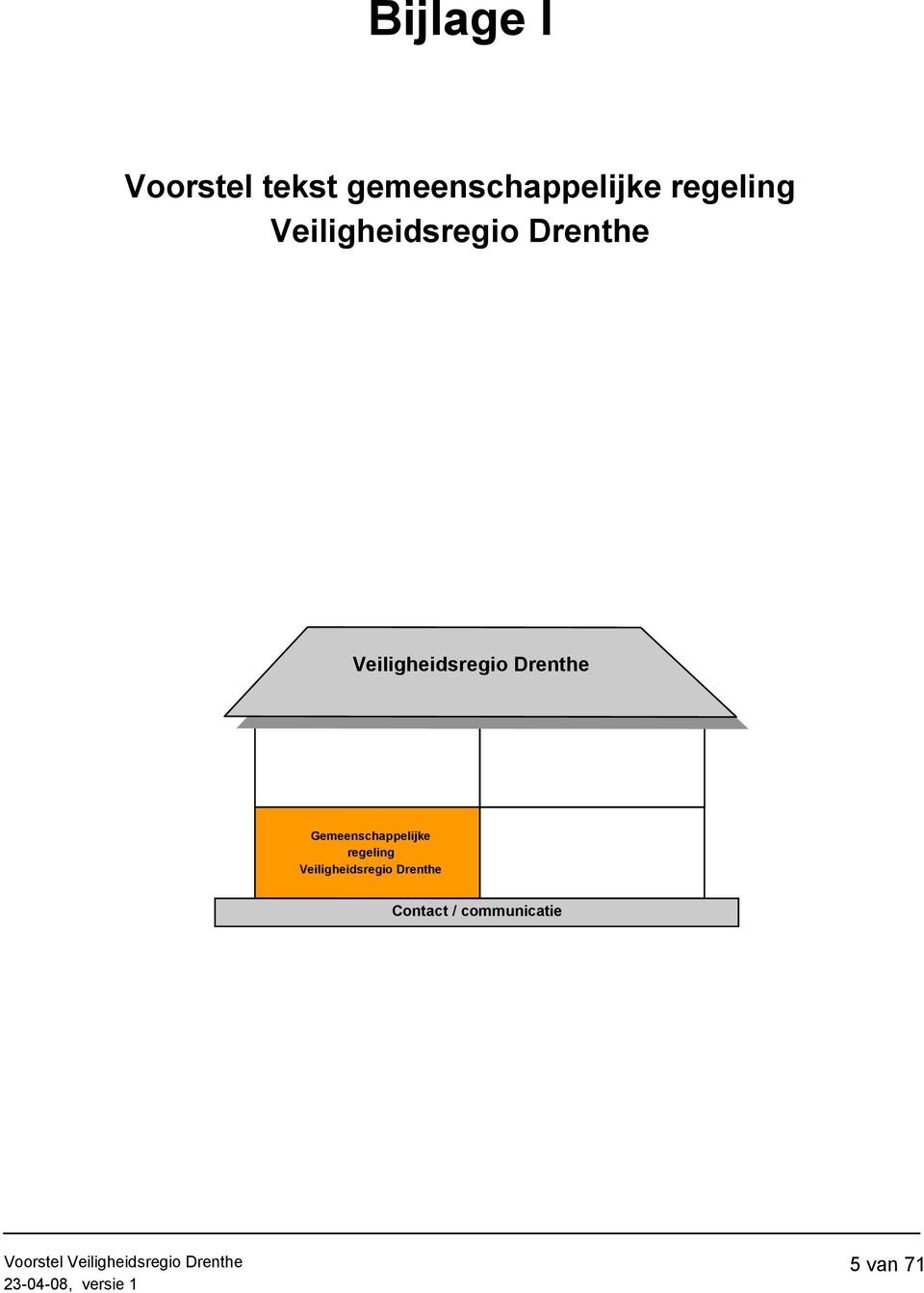 Veiligheidsregio Drenthe Gemeenschappelijke 