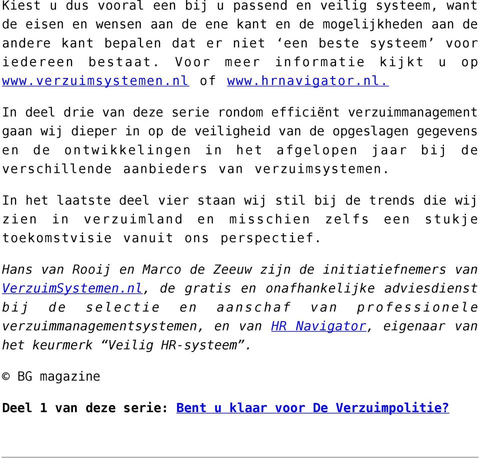 of www.hrnavigator.nl.