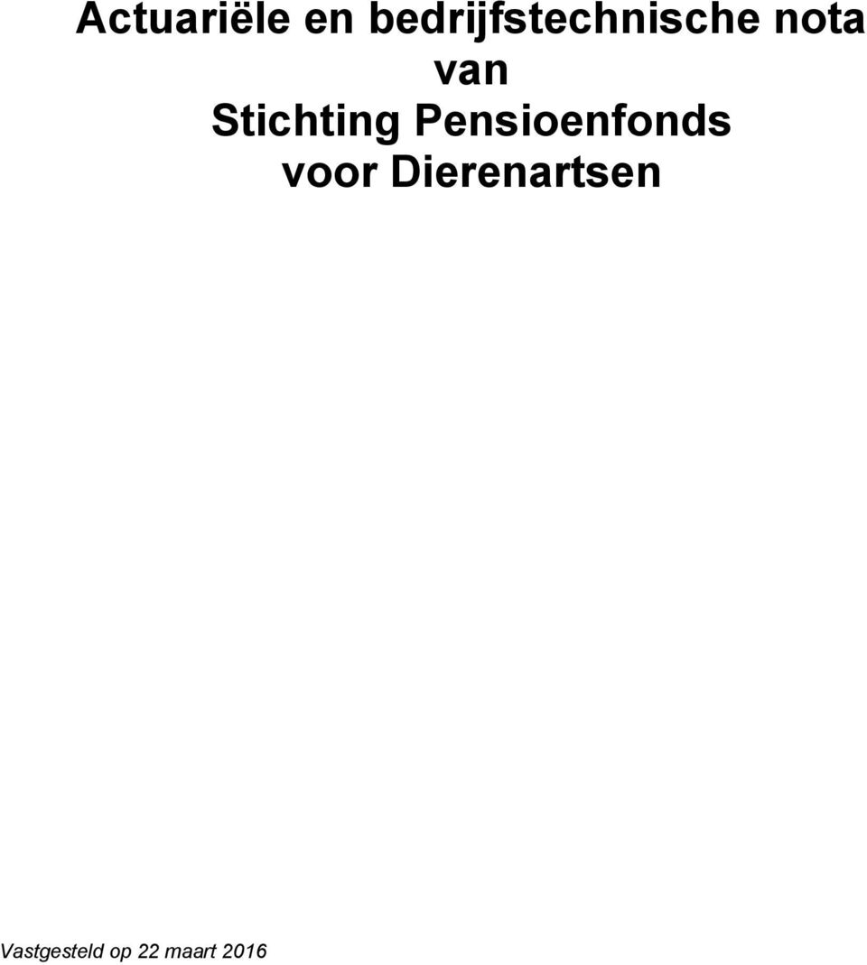 Stichting Pensioenfonds
