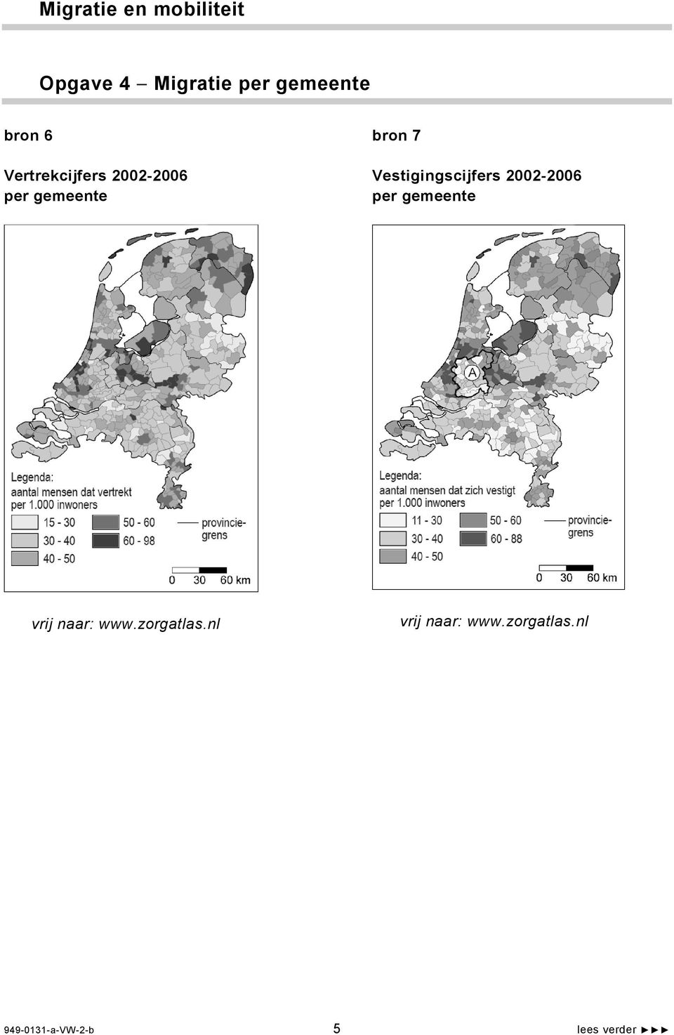 Vestigingscijfers 2002-2006 per gemeente vrij naar: www.