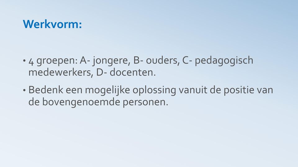 docenten.