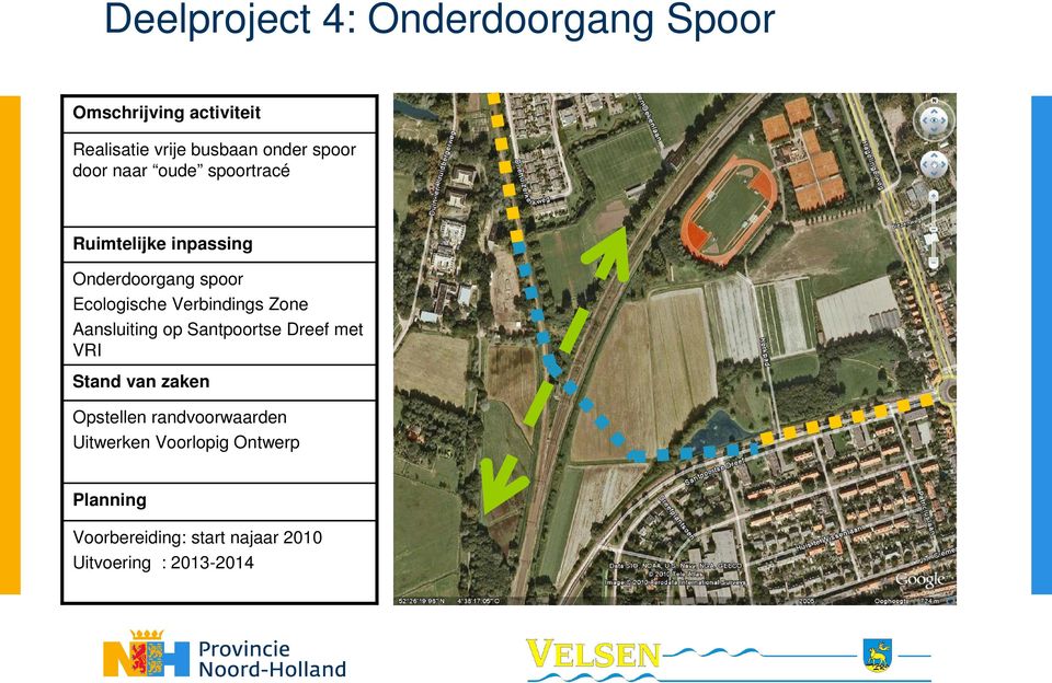 Verbindings Zone Aansluiting op Santpoortse Dreef met VRI Stand van zaken Opstellen