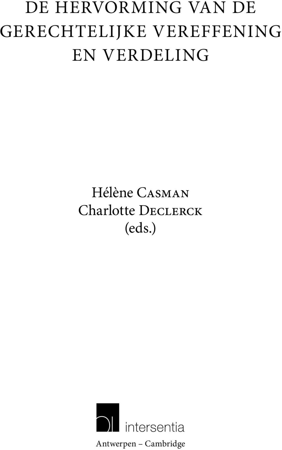 VERDELING Hélène Casman