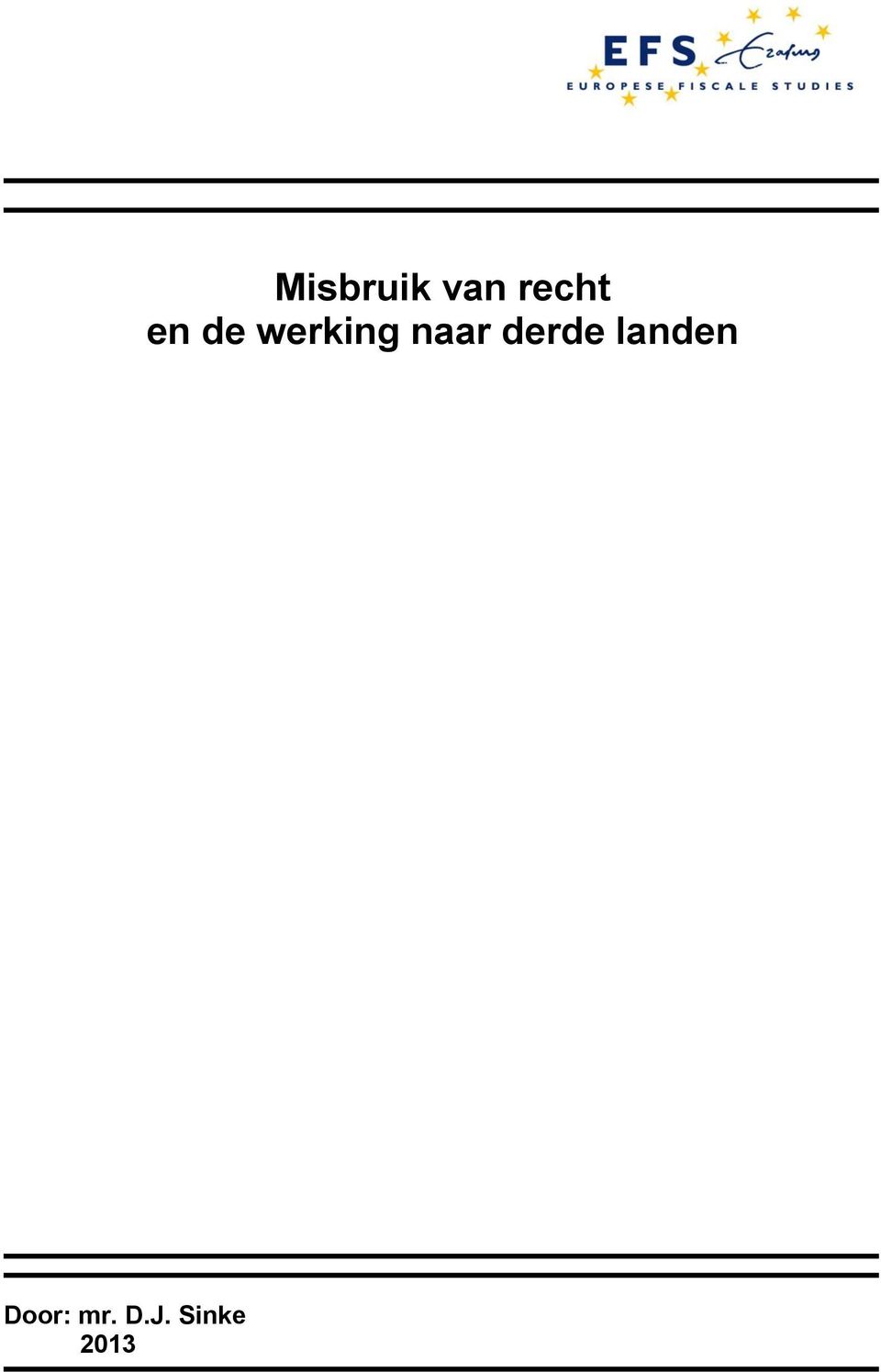 Misbruik van recht