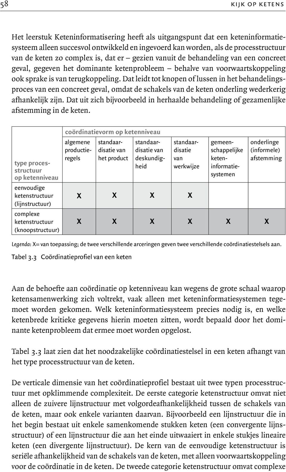 Dat leidt tot knopen of lussen in het behandelingsproces van een concreet geval, omdat de schakels van de keten onderling wederkerig afhankelijk zijn.