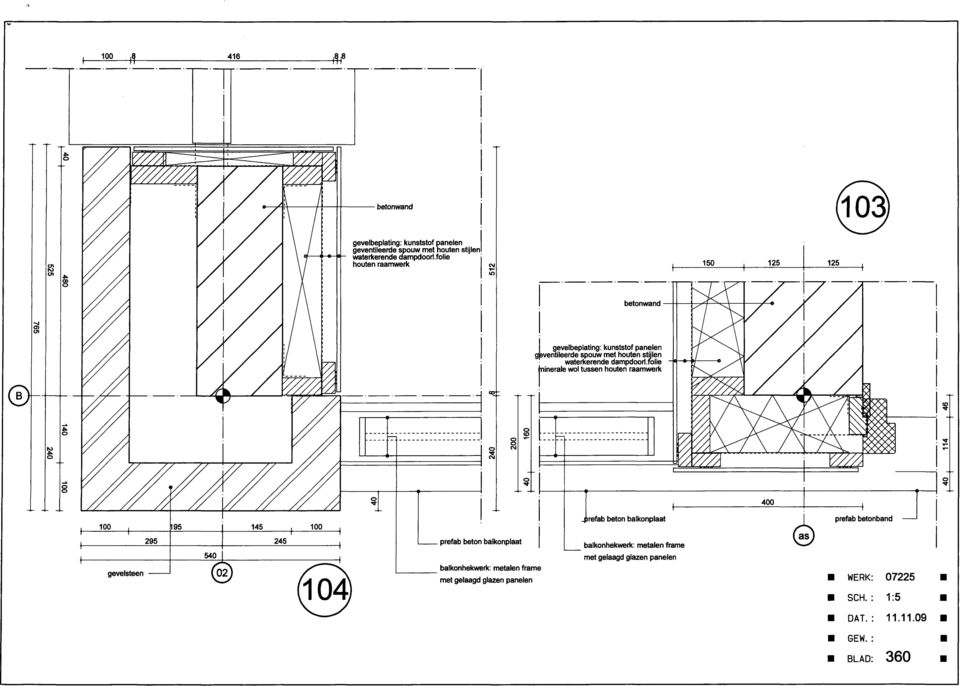 dampdoorl.folie hriinerale wol ussen houen raamwerk s _ Prefab beon balkonplaa.