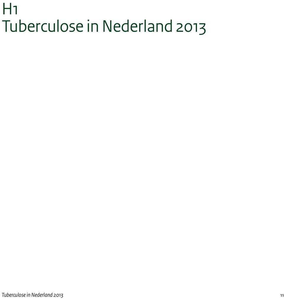 2013 Tuberculose