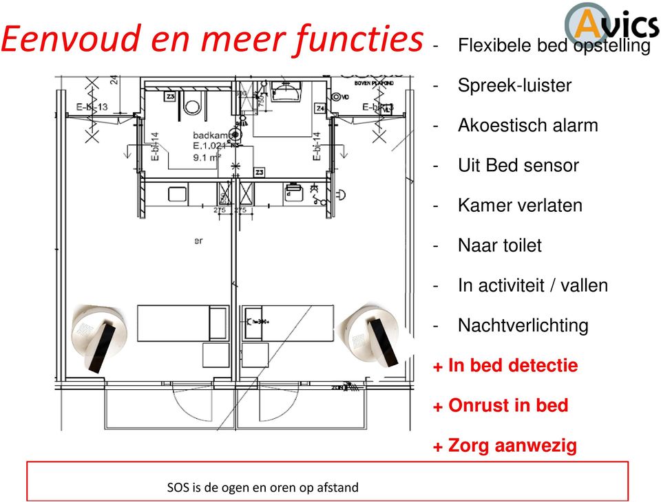 verlaten - Naar toilet - In activiteit / vallen -