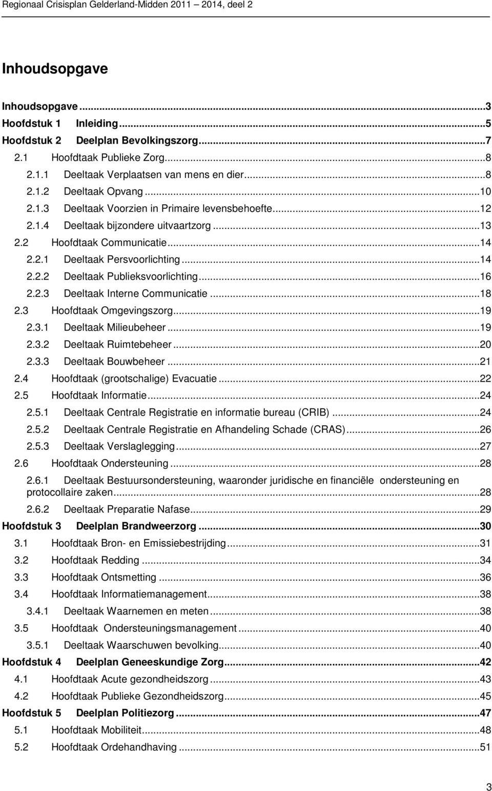 ..16 2.2.3 Deeltaak Interne Communicatie...18 2.3 Hoofdtaak Omgevingszorg...19 2.3.1 Deeltaak Milieubeheer...19 2.3.2 Deeltaak Ruimtebeheer...20 2.3.3 Deeltaak Bouwbeheer...21 2.