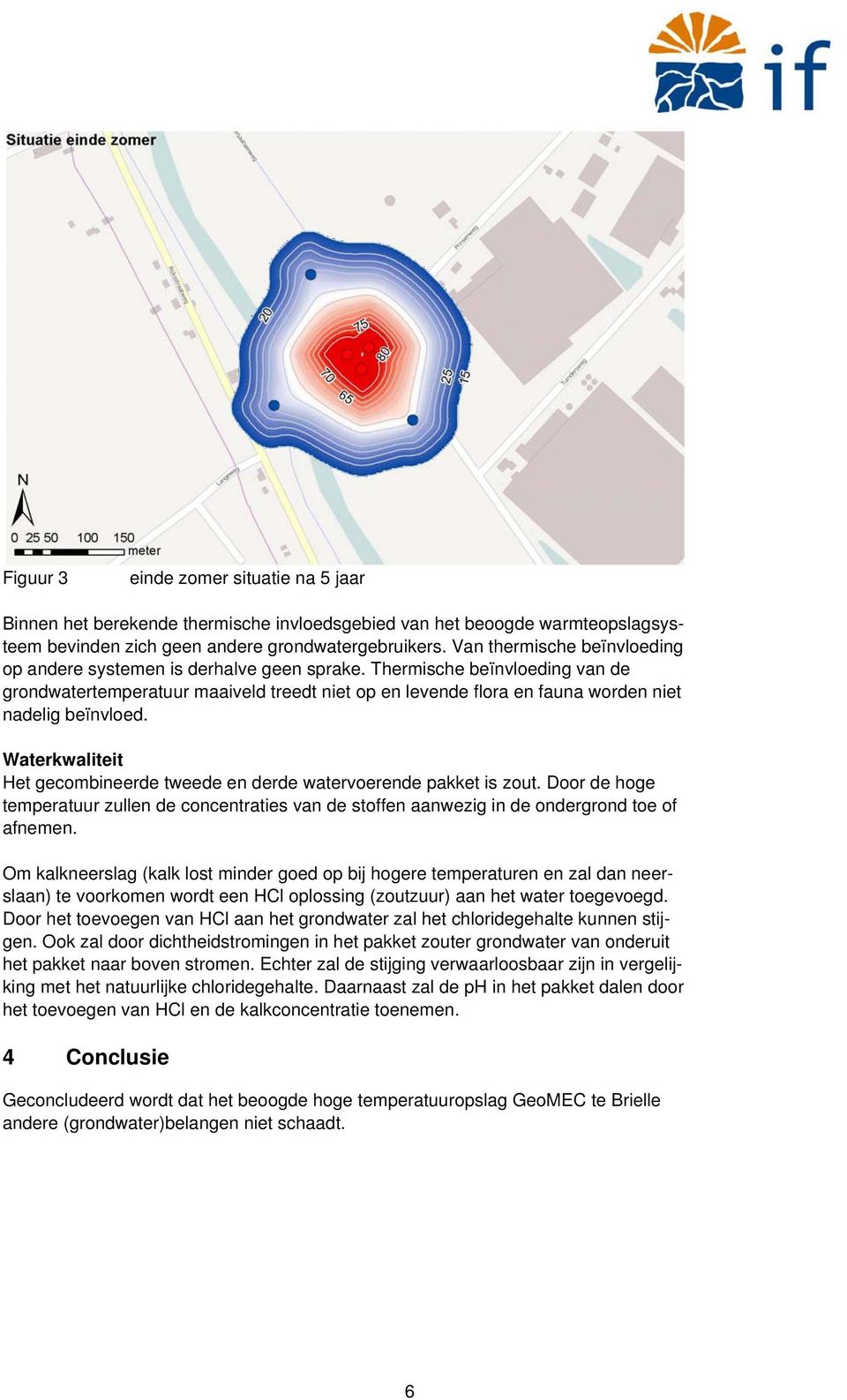 Thermische beïnvloeding van de grondwatertemperatuur maaiveld treedt niet op en levende flora en fauna worden niet nadelig beïnvloed.