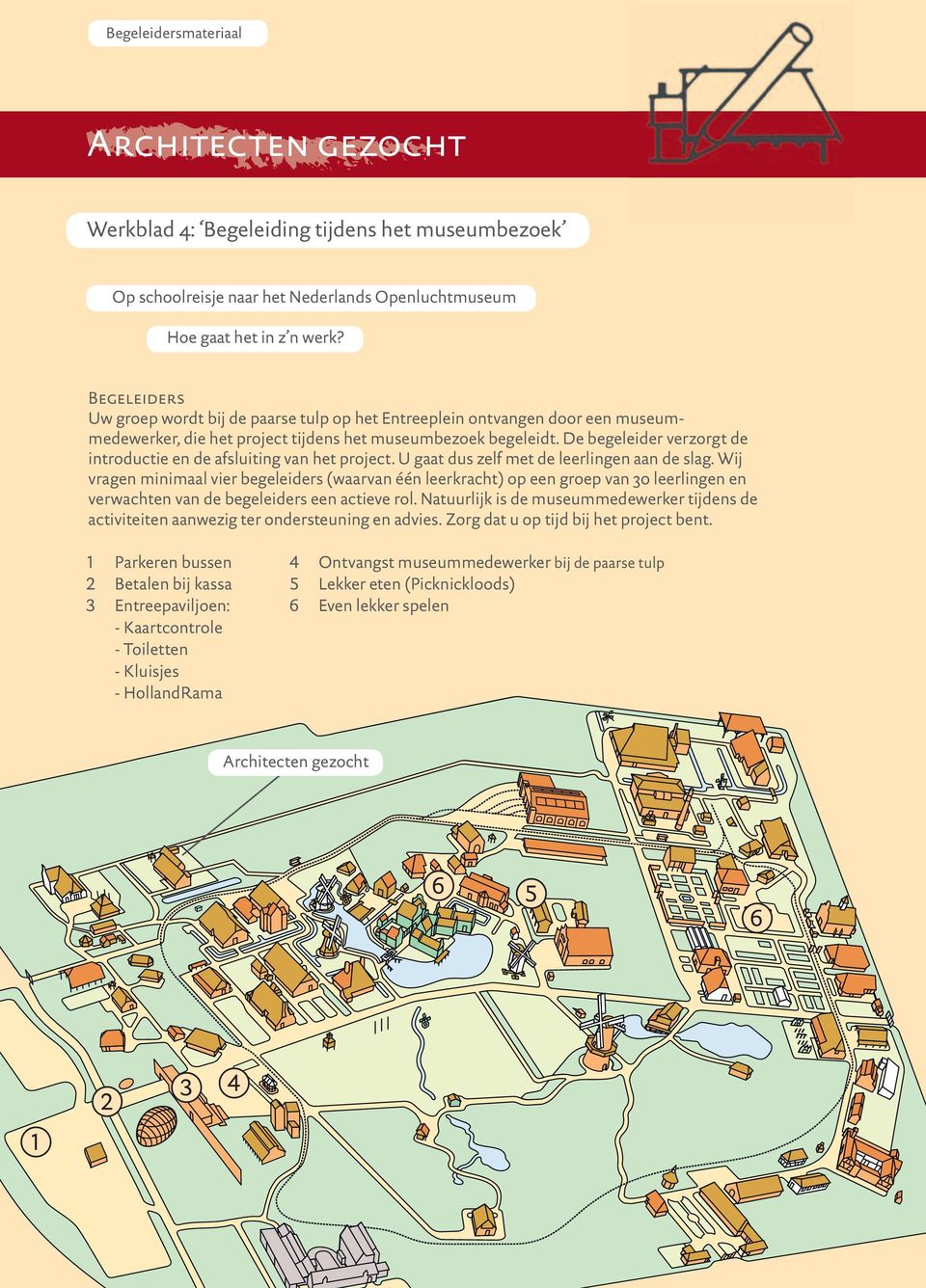 De begeleider verzorgt de introductie en de afsluiting van het project. U gaat dus zelf met de leerlingen aan de slag.