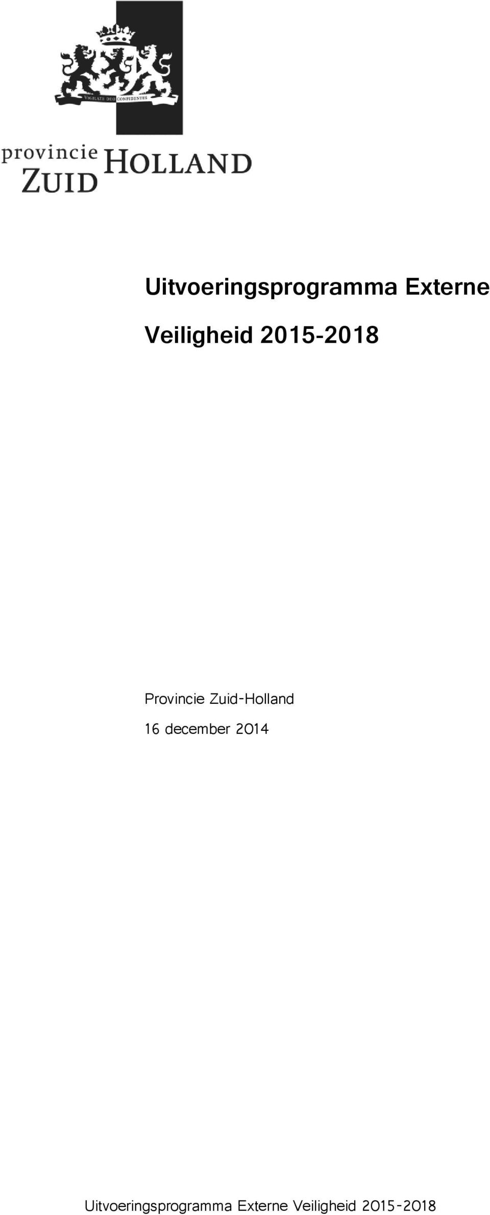 2015-2018 Provincie