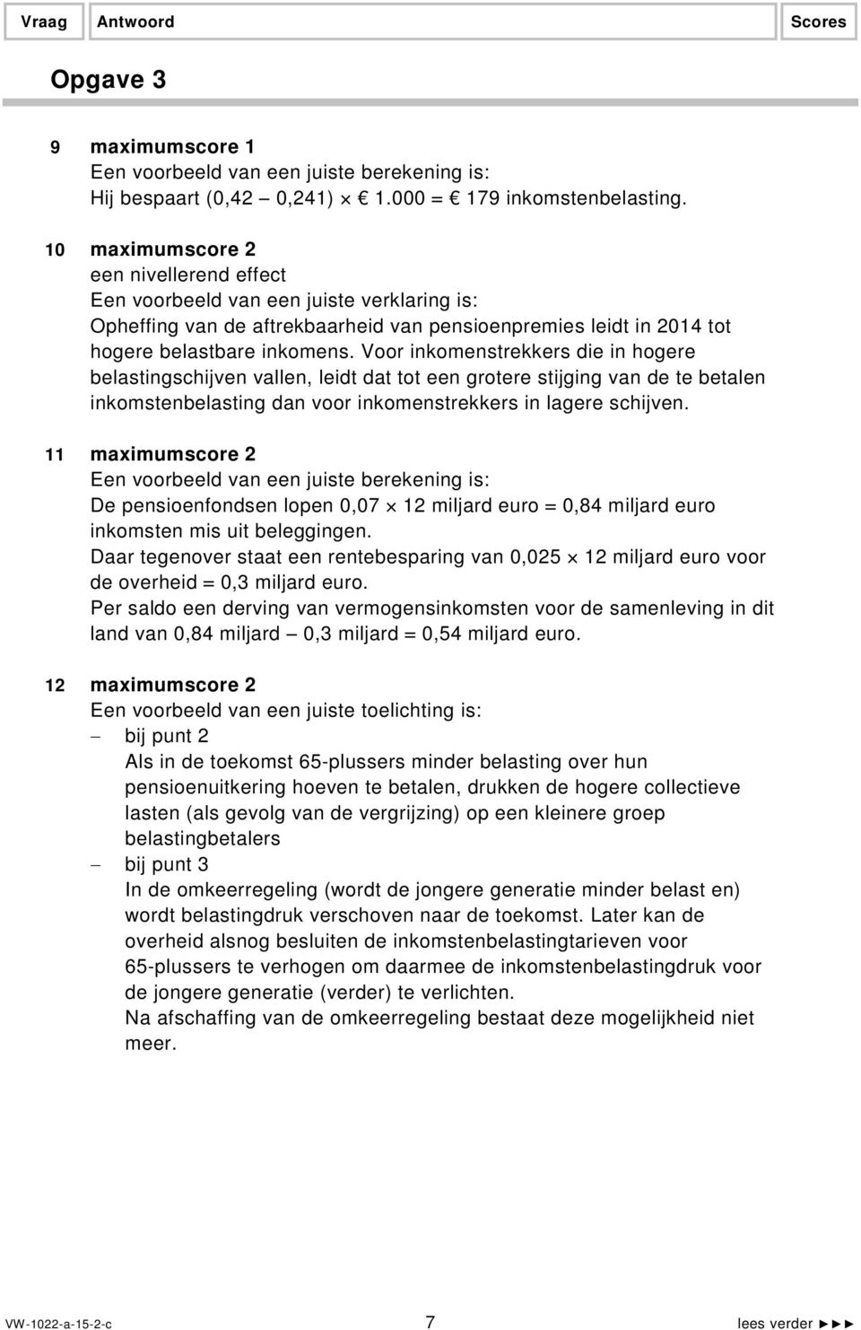 Voor inkomenstrekkers die in hogere belastingschijven vallen, leidt dat tot een grotere stijging van de te betalen inkomstenbelasting dan voor inkomenstrekkers in lagere schijven.