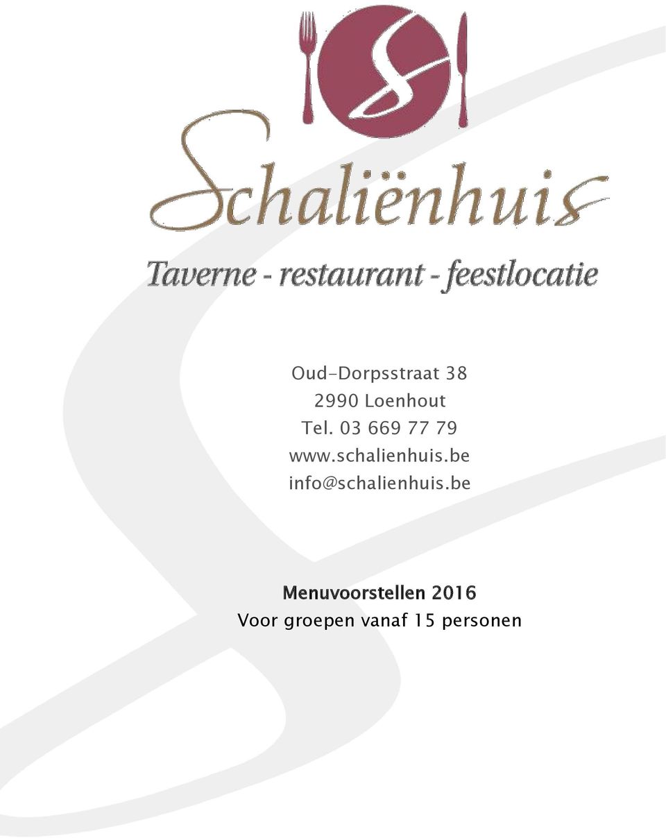 be info@schalienhuis.