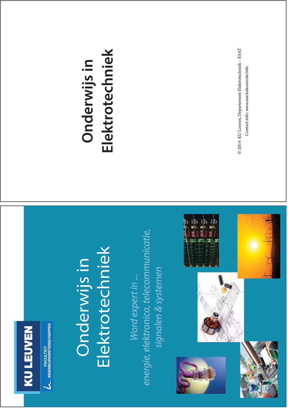 systemen Onderwijs in Elektrotechniek 2014 KU Leuven,