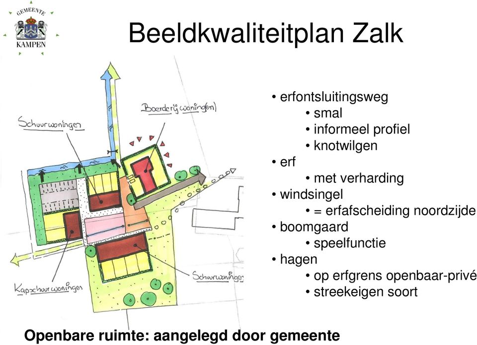 boomgaard speelfunctie hagen op erfgrens openbaar-privé