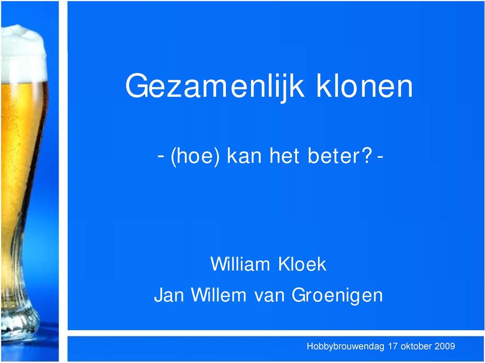 - William Kloek Jan Willem