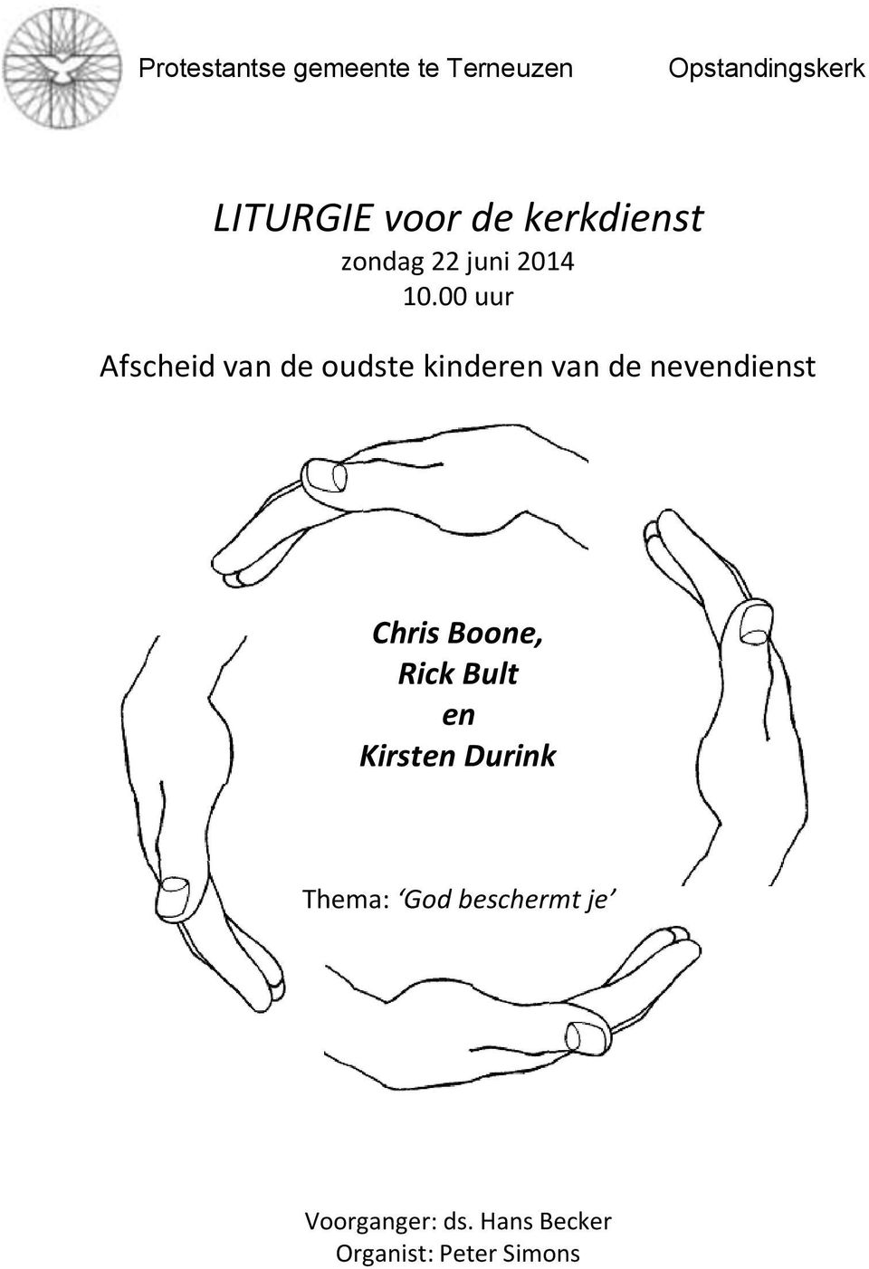 nevendienst Chris Boone, Rick Bult en Kirsten Durink