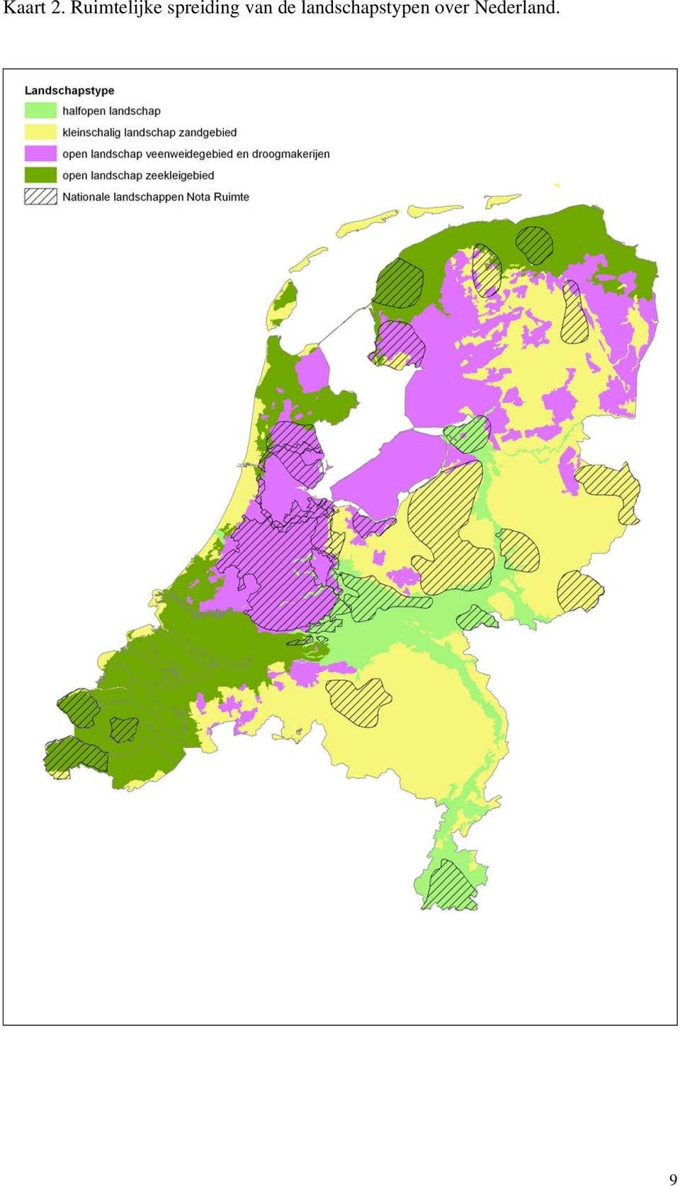 spreiding van de