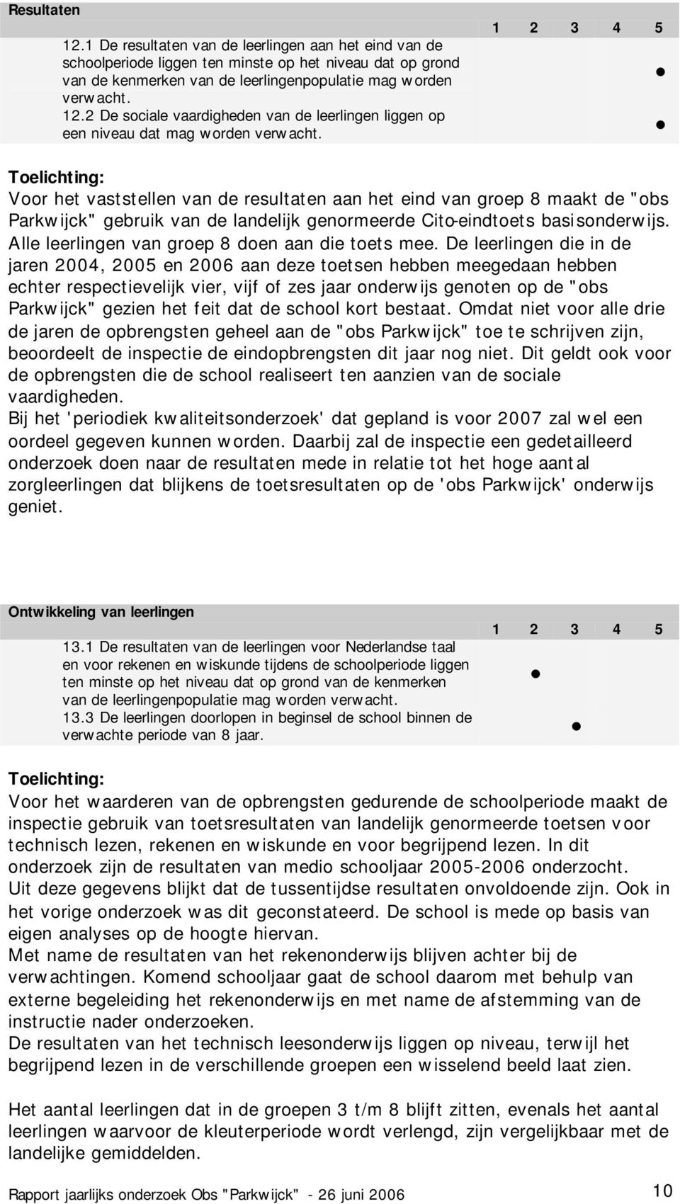 Alle leerlingen van groep 8 doen aan die toets mee.