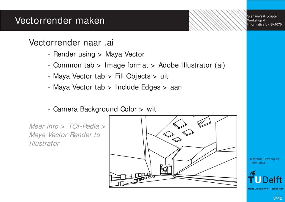 Illustrator (ai) Maya Vector tab > Fill Objects > uit Maya Vector tab >