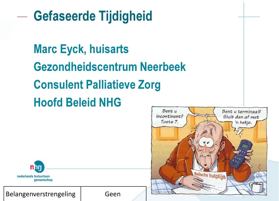 Neerbeek Consulent Palliatieve Zorg