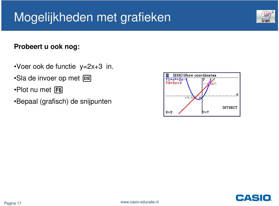 Sla de invoer op met l Plot nu met u