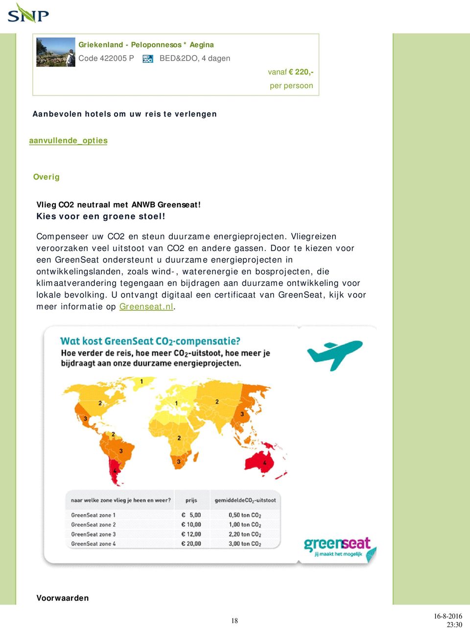 Vliegreizen veroorzaken veel uitstoot van CO2 en andere gassen.