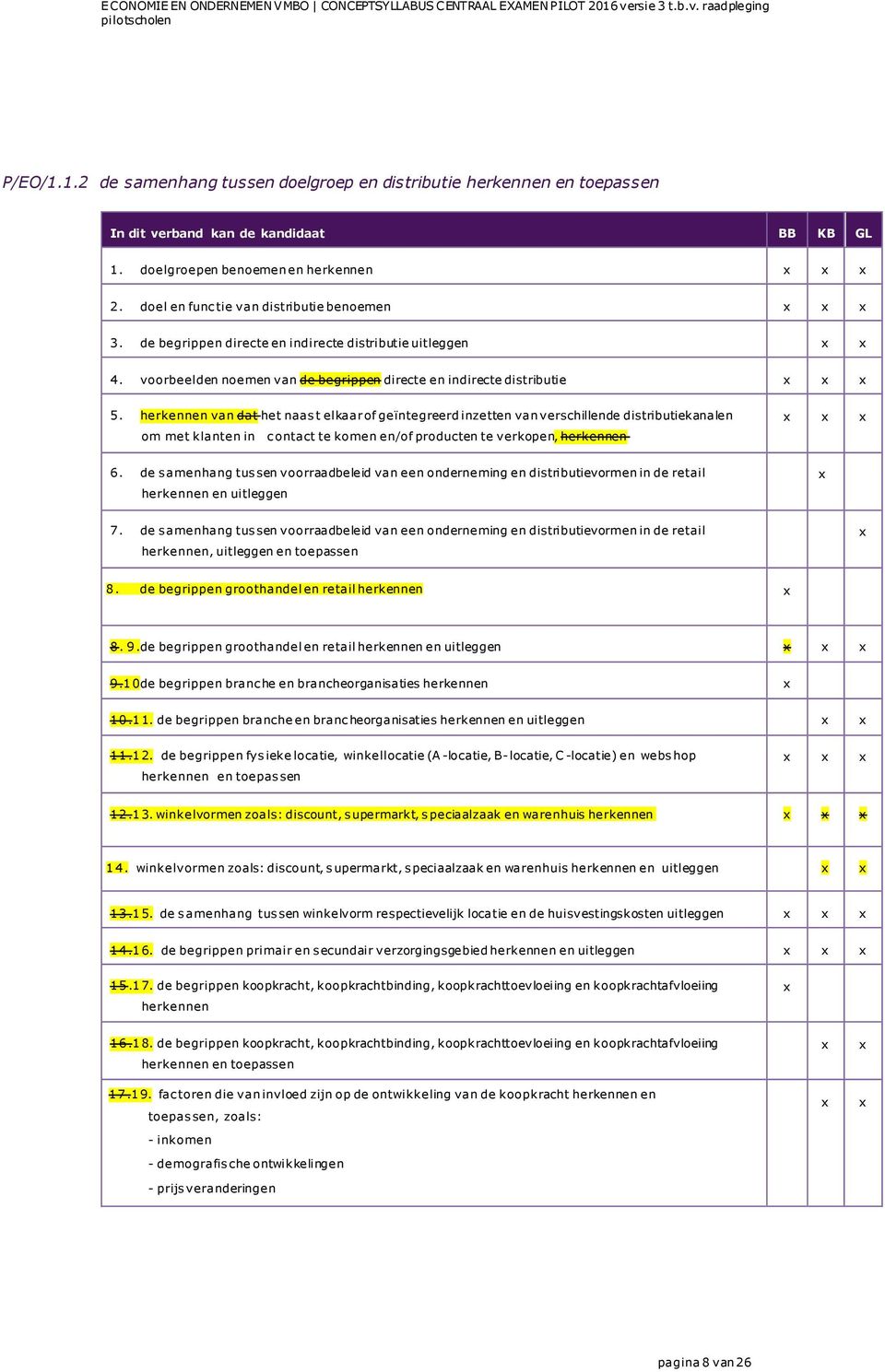 herkennen van dat het naas t elkaar of geïntegreerd inzetten van verschillende distributiekanalen om met klanten in c ontact te komen en/of producten te verkopen, herkennen 6.