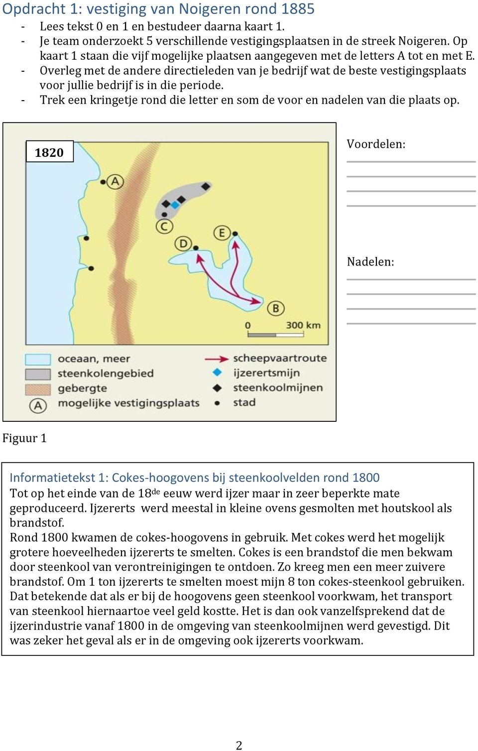 - Overleg met de andere directieleden van je bedrijf wat de beste vestigingsplaats voor jullie bedrijf is in die periode.