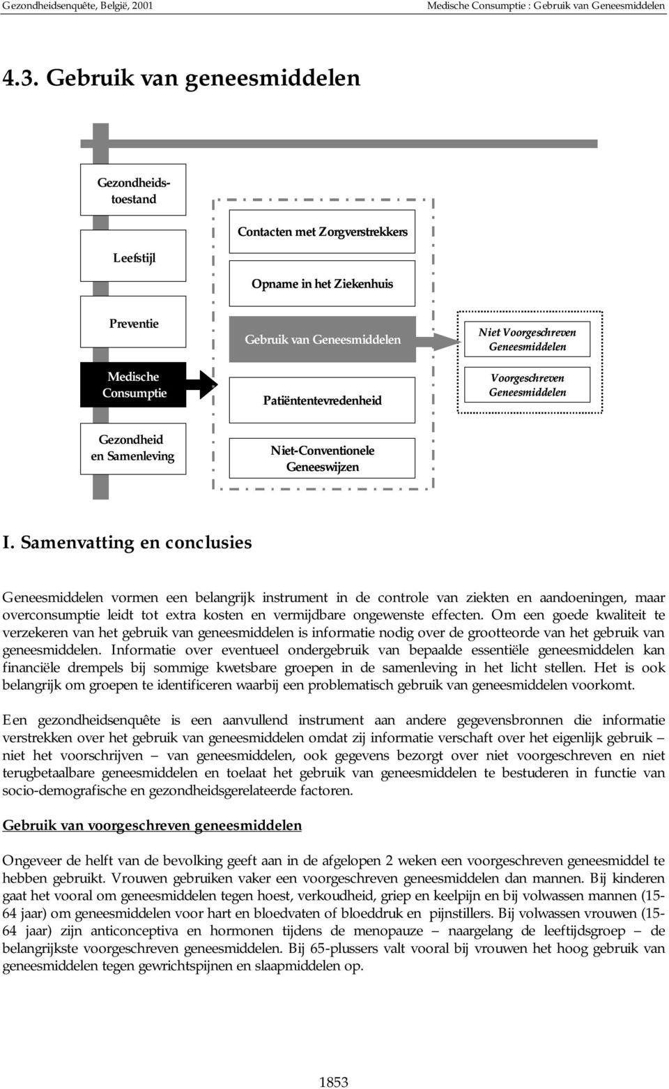 Voorgeschreven Geneesmiddelen Voorgeschreven Geneesmiddelen Gezondheid en Samenleving Niet-Conventionele Geneeswijzen I.