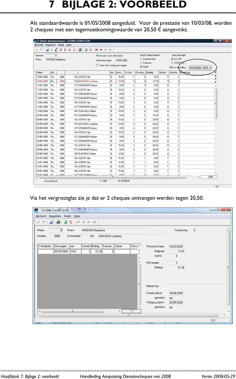 20,50 aangevinkt.