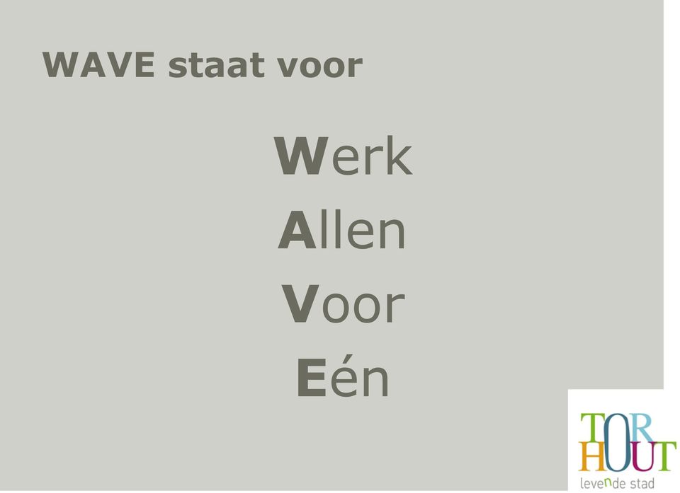 voor Werk