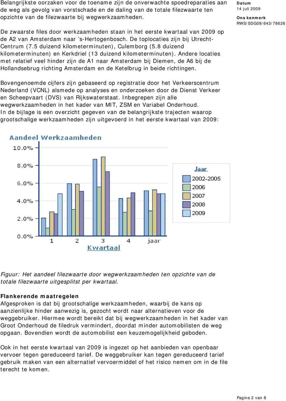 5 duizend kilometerminuten), Culemborg (5.8 duizend kilometerminuten) en Kerkdriel (13 duizend kilometerminuten).