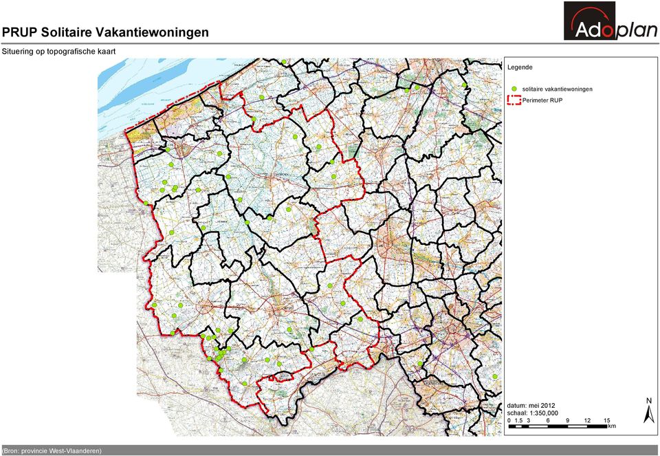 vakantiewoningen Perimeter RUP datum: mei 2012