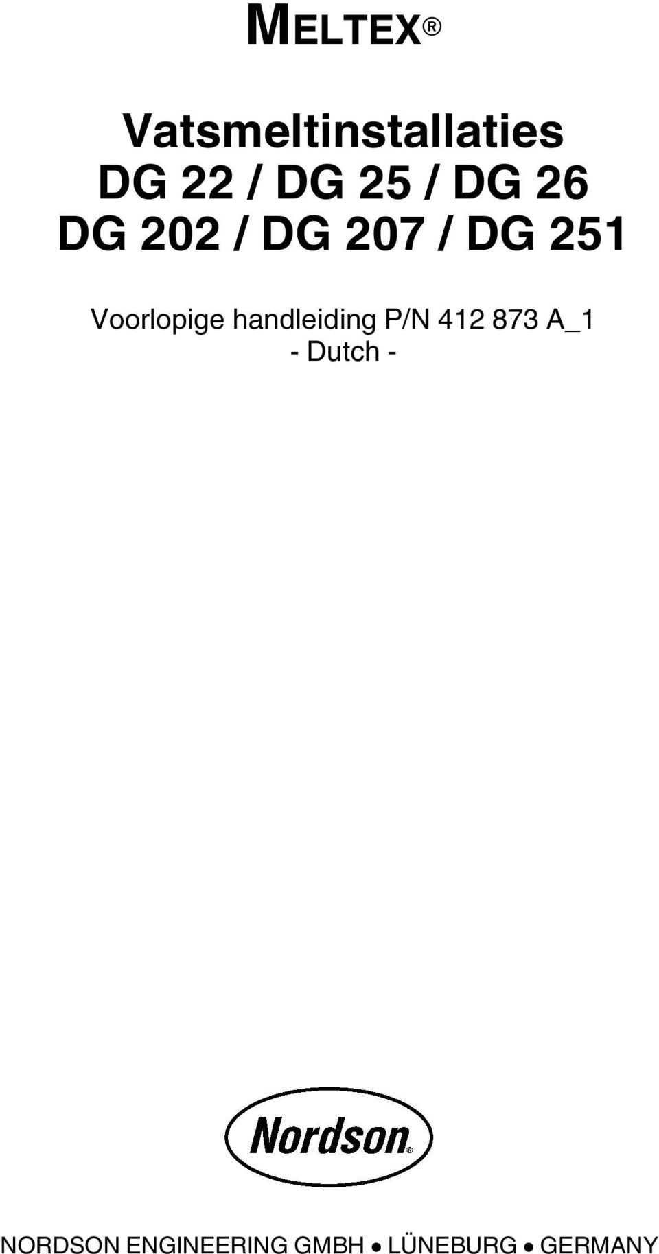 handleiding P/N 412 873 A_1 - Dutch
