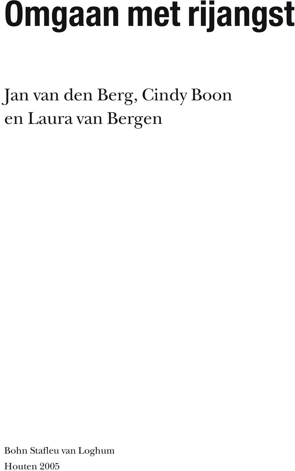 en Laura van Bergen Bohn